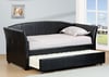 Brown day bed