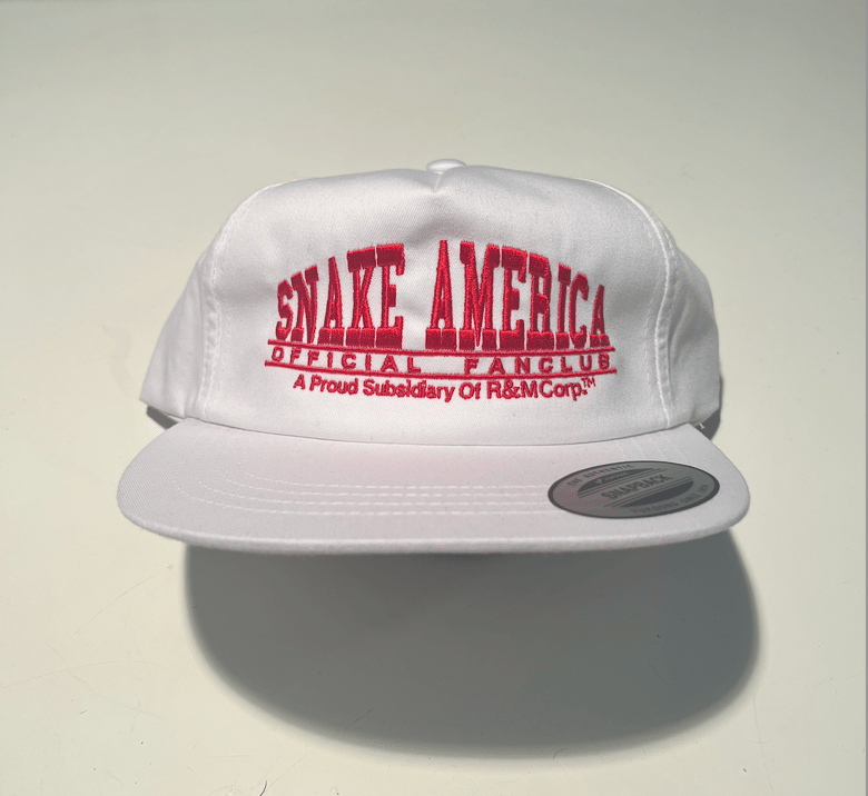 Image of Embroidered fanclub hat (white)