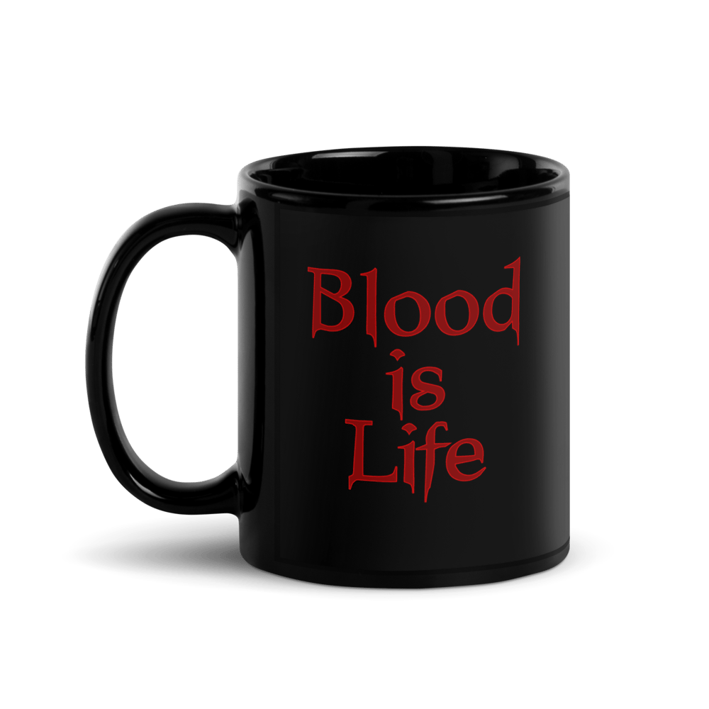 NOSFERABREW "BLOOD IS LIFE" MUG