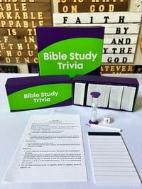 Image 1 of Bible Study Trivia 