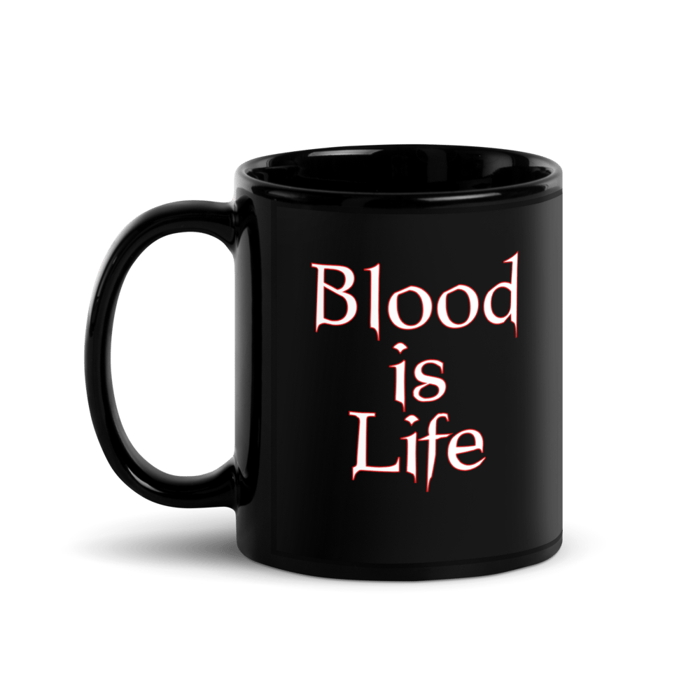 NOSFERABREW "BLOOD IS LIFE" MUG 