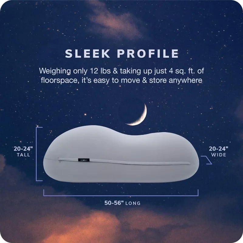 MOONPOD Bean Bag Chair Zero-Gravity for Stress Relief Comfort & Anytime Deep Relaxation