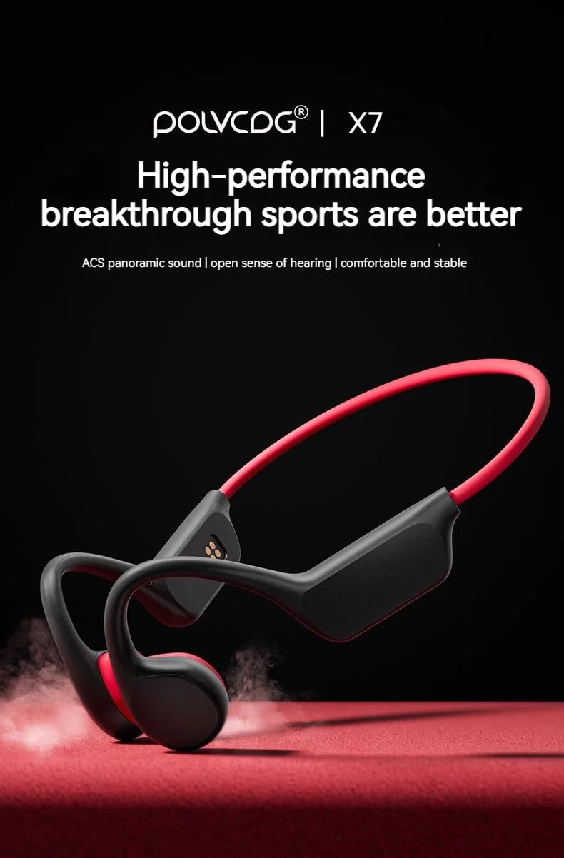 Bone Conduction Headset X7 IPX8 32.GB 5.3 Memory Bluetooth Wireless With microphone 