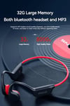 Bone Conduction Headset X7 IPX8 32.GB 5.3 Memory Bluetooth Wireless With microphone 