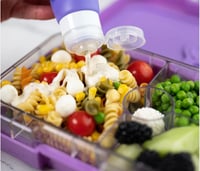 Image 3 of Yumbox Silicone Squeeze Bottle 3pcs / set Unicorn