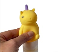 Image 4 of Yumbox Silicone Squeeze Bottle 3pcs / set Unicorn