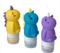 Image 2 of Yumbox Silicone Squeeze Bottle 3pcs / set Unicorn
