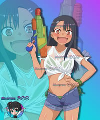 Water Gun Nagatoro Kisscut