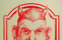 Image of Silkscreen Red Devil