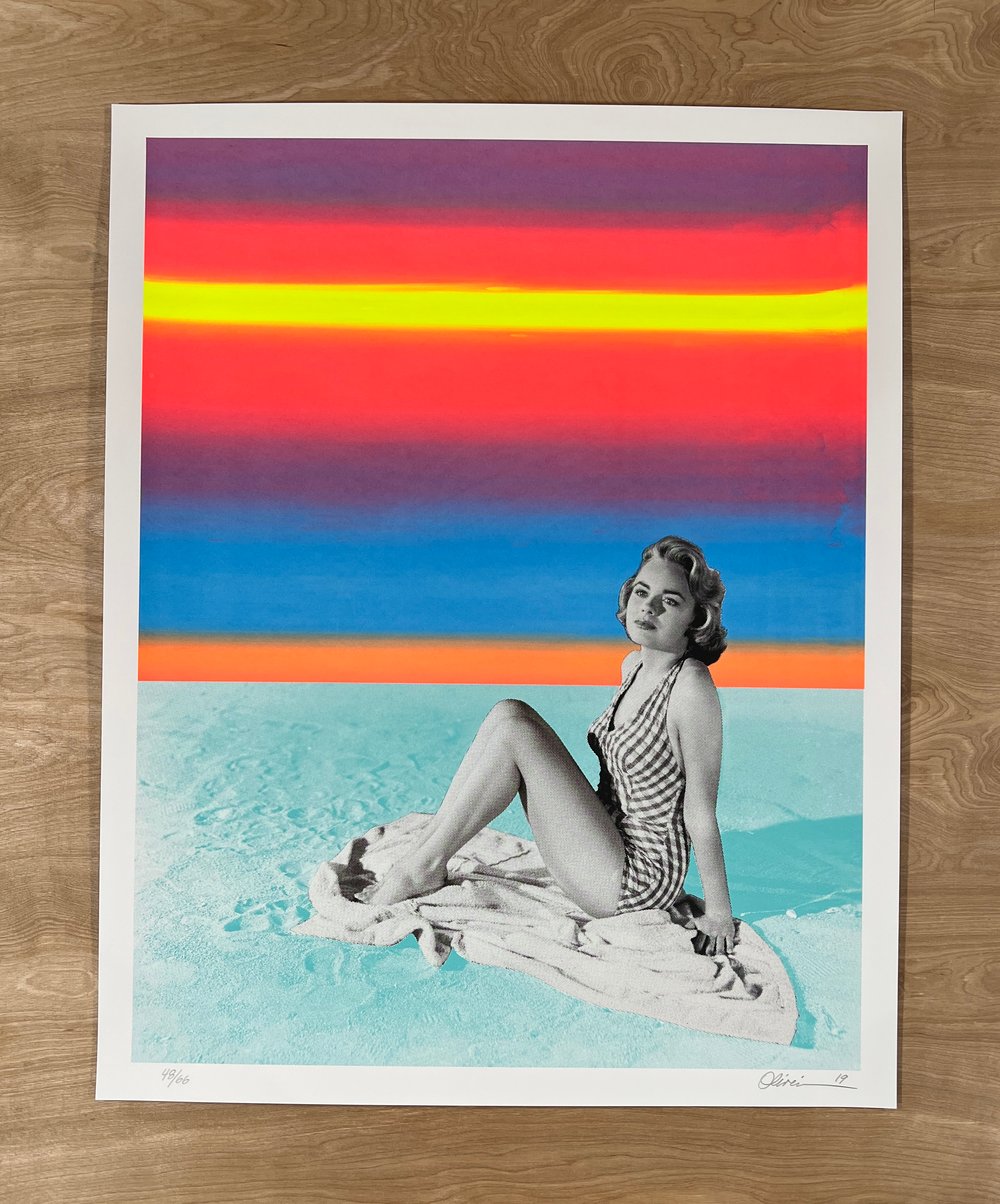 "Sunset" - Limited Edition Print #48/66