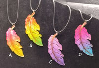 Image 1 of Sunset Leaf Necklace