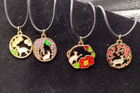Image 2 of Garden Party Cat Necklaces