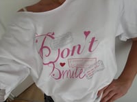 Image 3 of shirt - don’t smile  sabrina carpenter