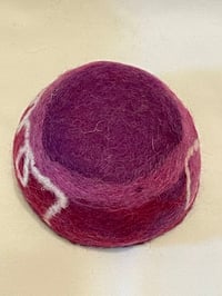 Image 4 of LOVE felted bowl