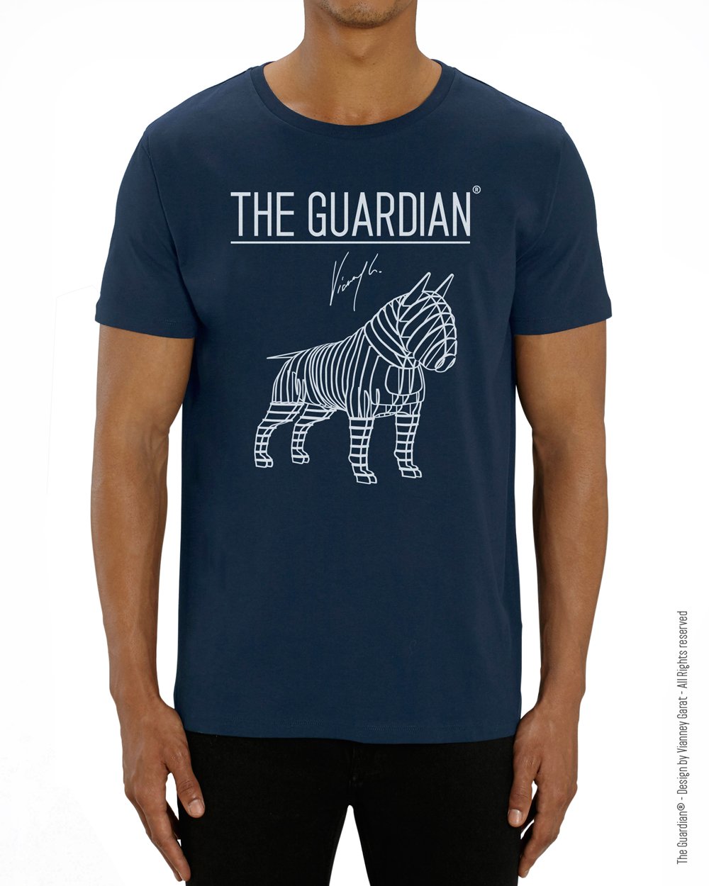 Image of T-Shirt The Guardian® Blue Navy Edition