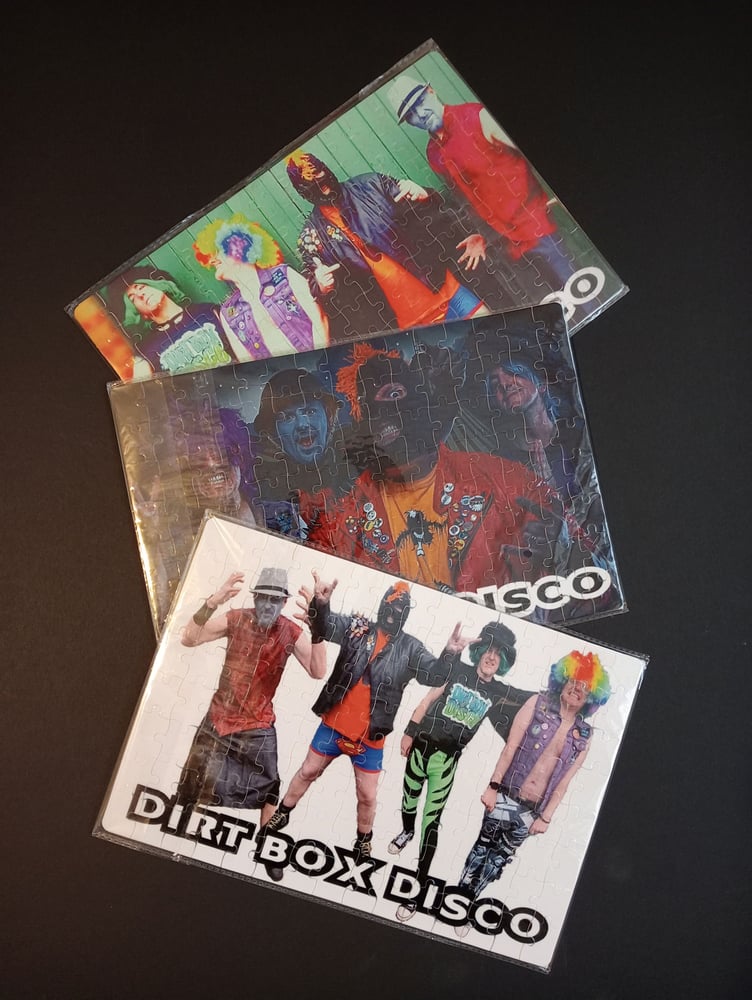 Image of DIRT BOX DISCO - A4 Jigsaw puzzles - 3 variants