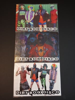 Image of DIRT BOX DISCO - A4 Jigsaw puzzles - 3 variants