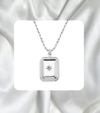 Image 3 of Stardust Necklace | Silver