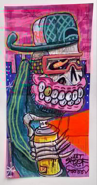 Fluro stance London Souvenir Tube map 