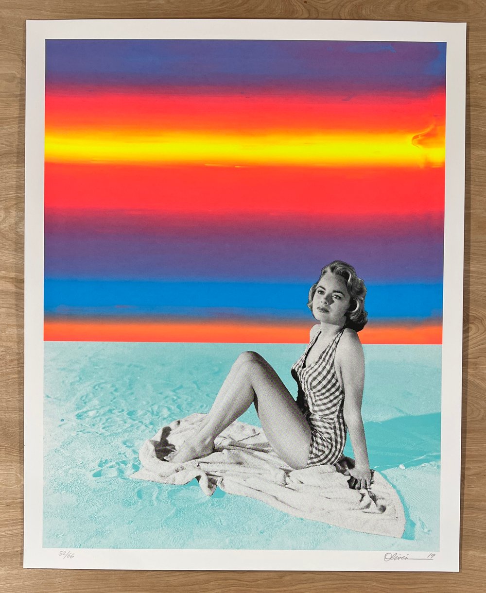 "Sunset" - Limited Edition Print #52/66