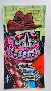 Check up London Souvenir Tube map 