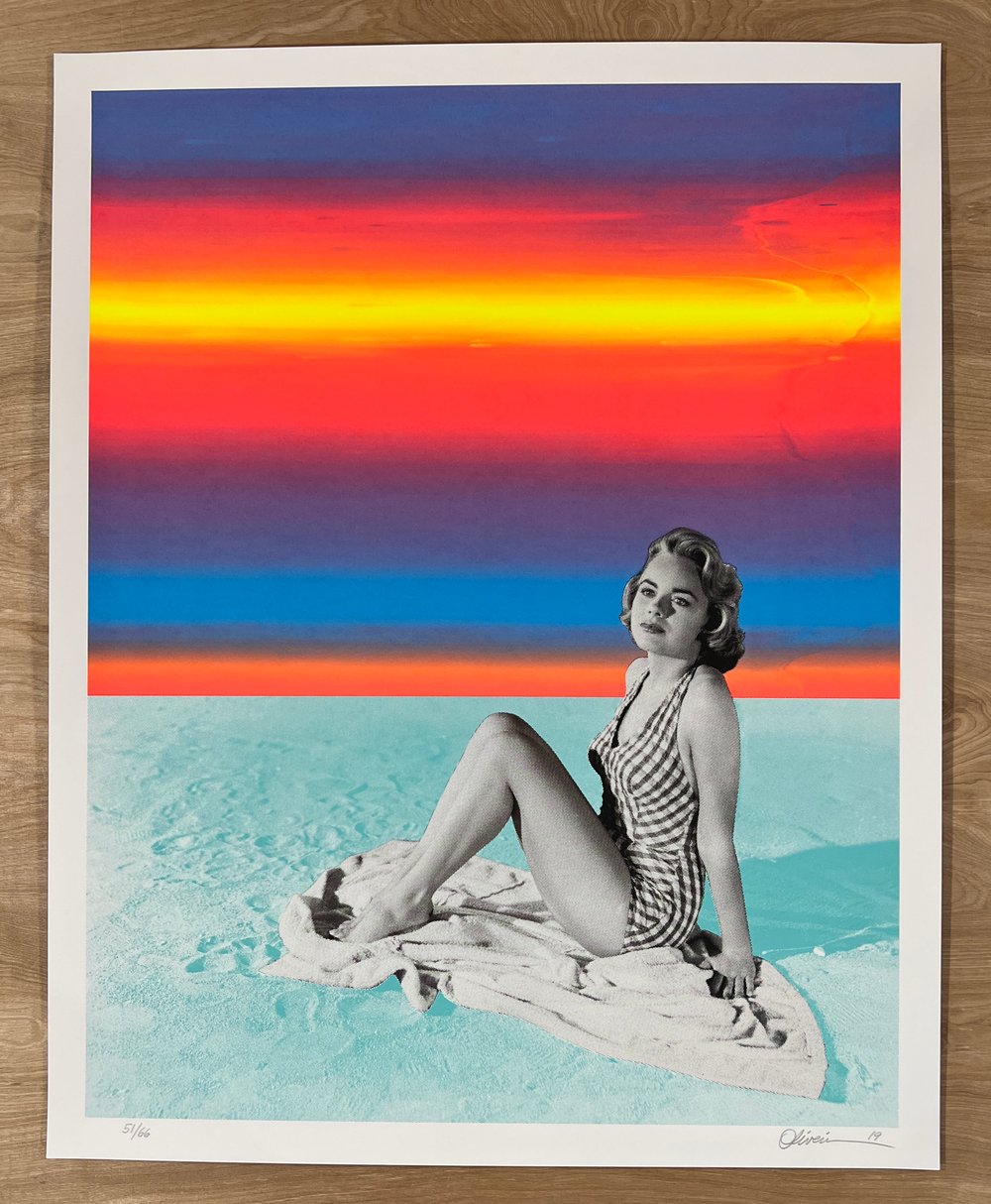"Sunset" - Limited Edition Print #51/66