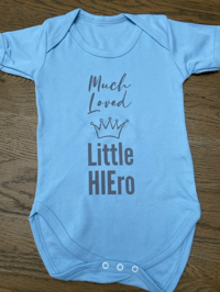 Little HIEro Blue Bodysuit (18-24 months)