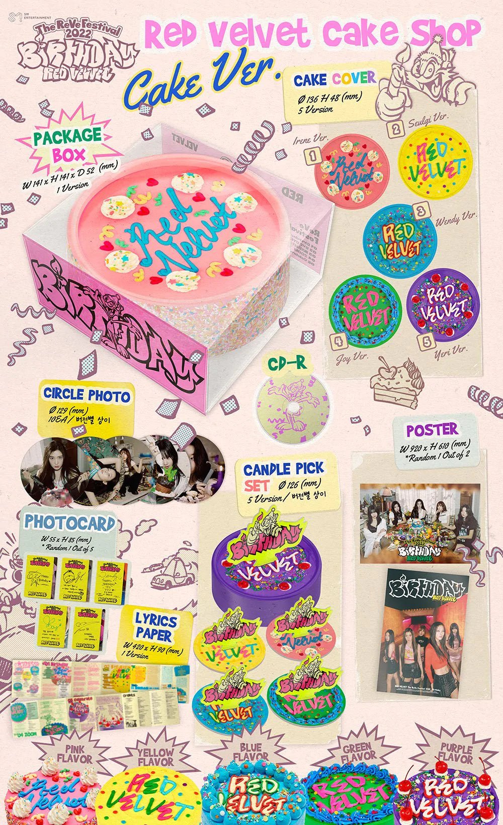 Image of Red Velvet Birthday - Cake Ver.