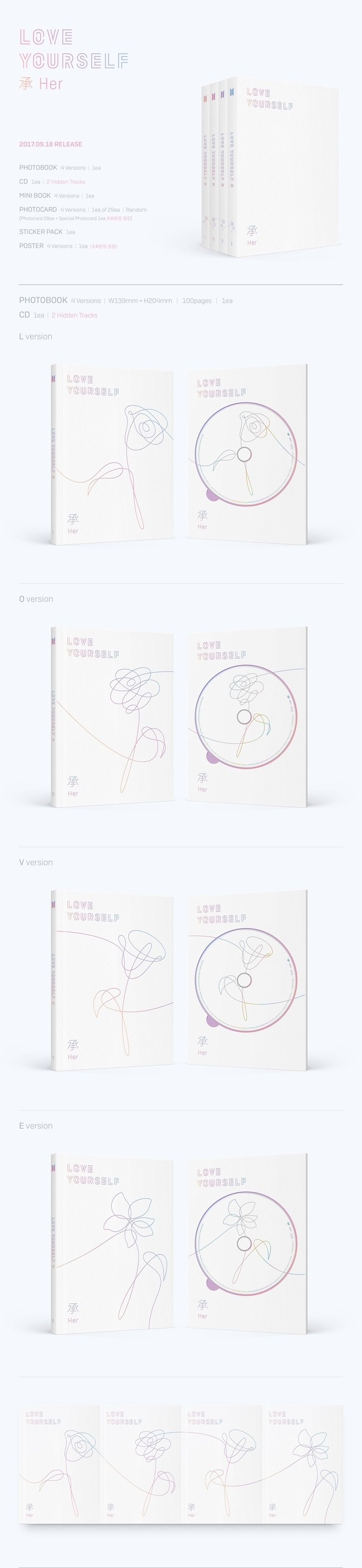 Image of BTS Love Yourself Her