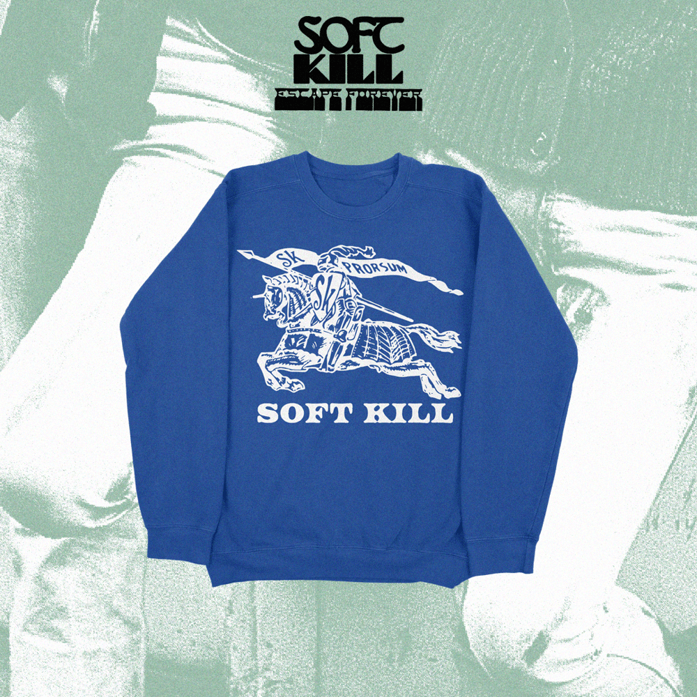 "The Knight" Crewneck (Blue)
