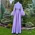 Dusty Lavender Marabou-cuffed "Beverly" Dressing Gown Limited Edition Collector Color PRE-ORDER Image 2