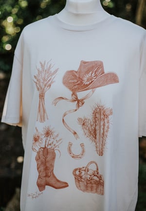 Image of Cottagecore Cowgirl Tee