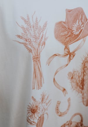 Image of Cottagecore Cowgirl Tee