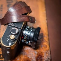 Image 2 of Thin Fixed | Leather Camera Strap | Quincy
