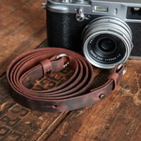 Image 4 of Thin Adjustable | Leather Camera Strap