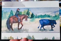 Image 1 of COWPOKE - Postcard Print