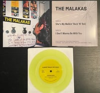 The Malakas - She's My Walkin' Rock 'N' Roll 7"