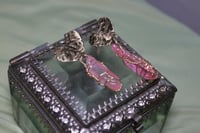 Image 4 of Pink Aura Quartz Hearts