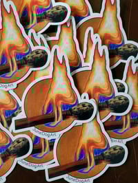 Image 1 of Flame Sticker