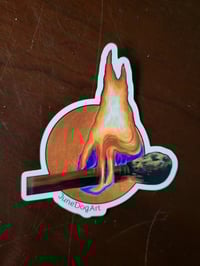 Image 2 of Flame Sticker