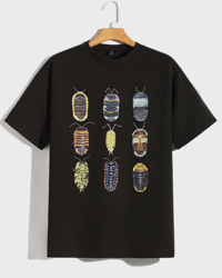 Image 2 of Isopods T-shirt BLACK 