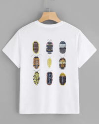 Image 2 of Isopods T-shirt WHITE 