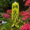 Spring Olive  "Selene" Dressing Gown Limited Edition Collector Color PRE-ORDER