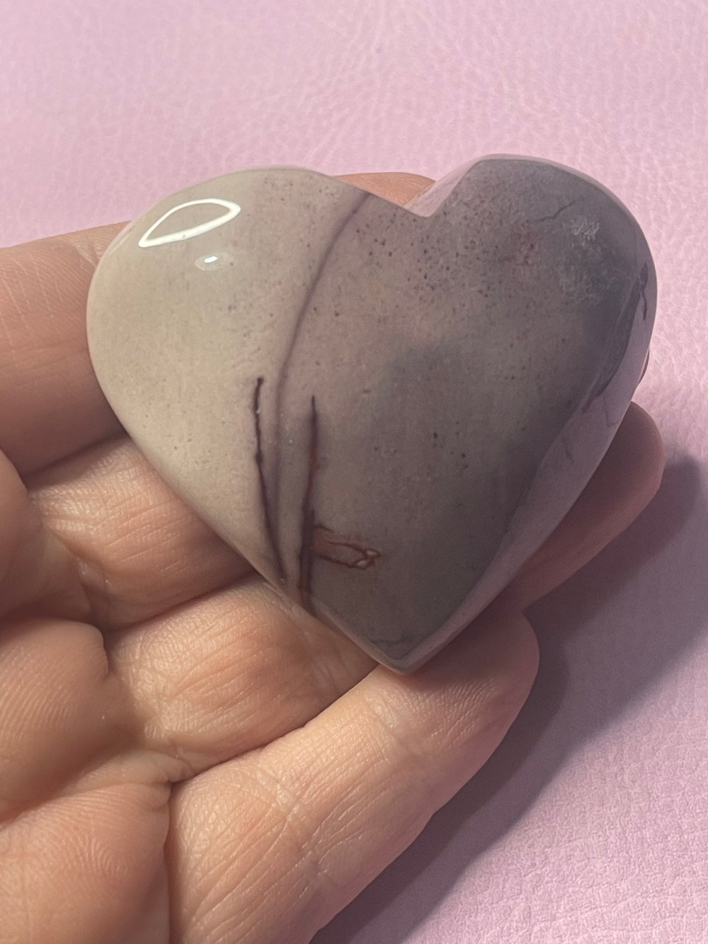 Image of Mookaite heart 