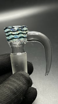 Image 1 of 18mm 4-Hole Slide (Silver Fume + Galaxy)