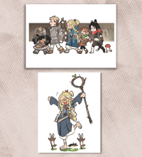 Dungeon Meshi Postcard Prints