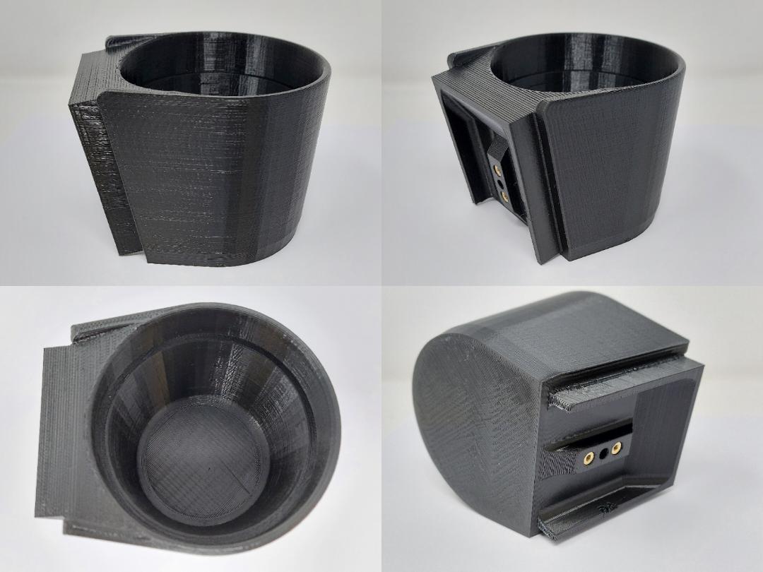 90-93 Acura Integra Rear Ash Tray Cup Holder (full size) | 3d