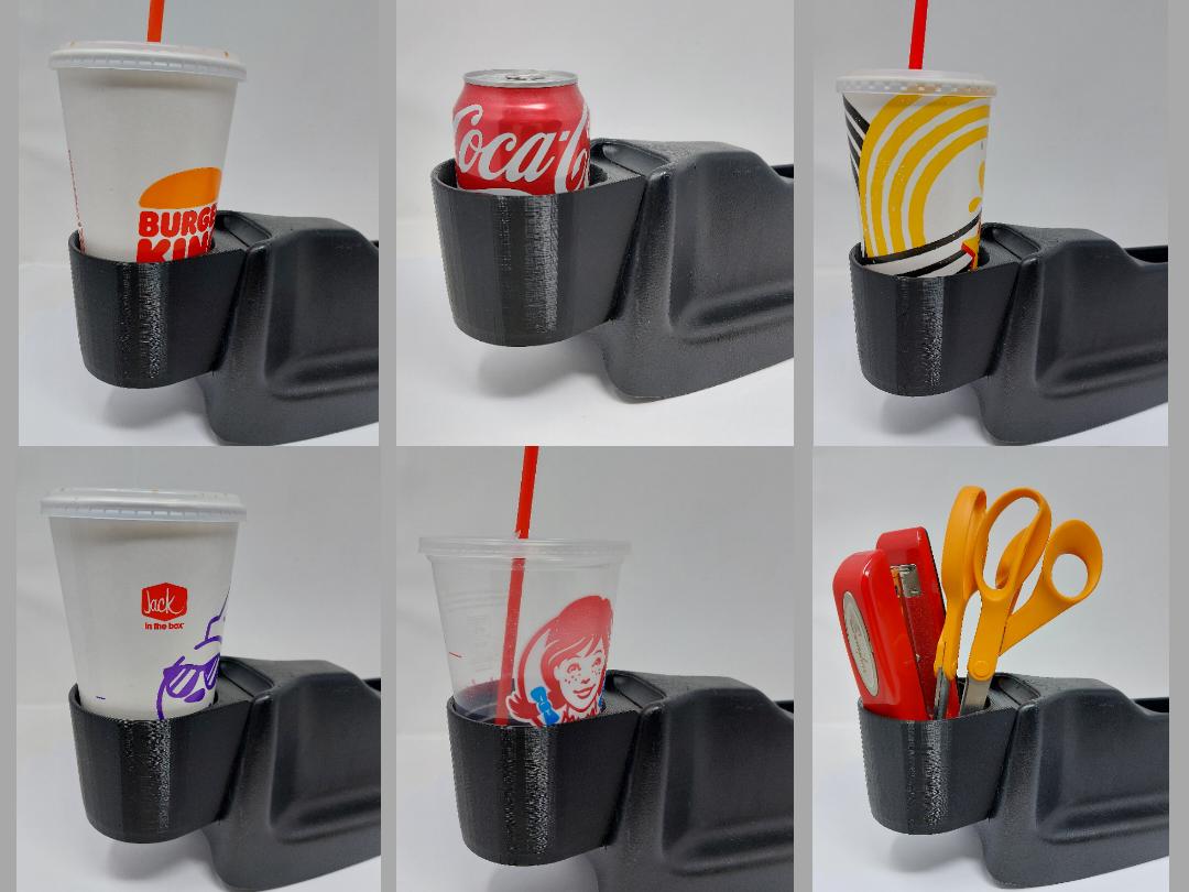 90-93 Acura Integra Rear Ash Tray Cup Holder (full size) | 3d