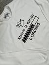 Status Loading Hoodie - White Sweatshirt 