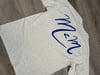 Long Sleeve grey Mission to Medicine  - Blue Print 